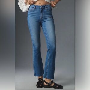PAIGE Colette High Rise Crop Flare Jeans